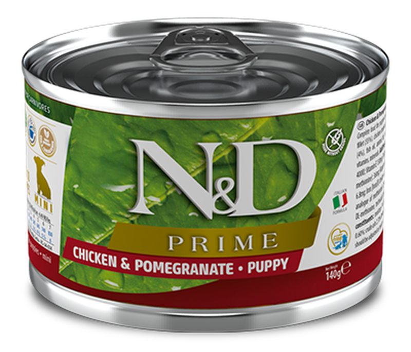 Prime Dog Wet Chicken & Pomegranate Puppy Mini 140 гр
