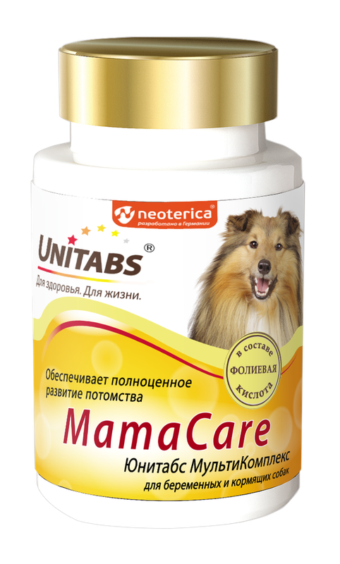 UT MamaCare с B9 для беременных собак//Unitabs 100 табл