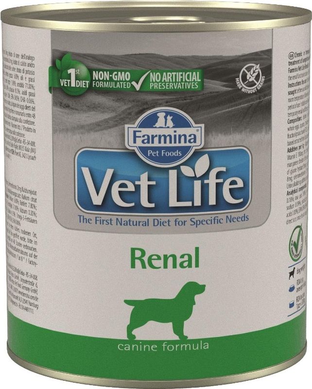 Vet Life Wet Dog Renal 300 гр