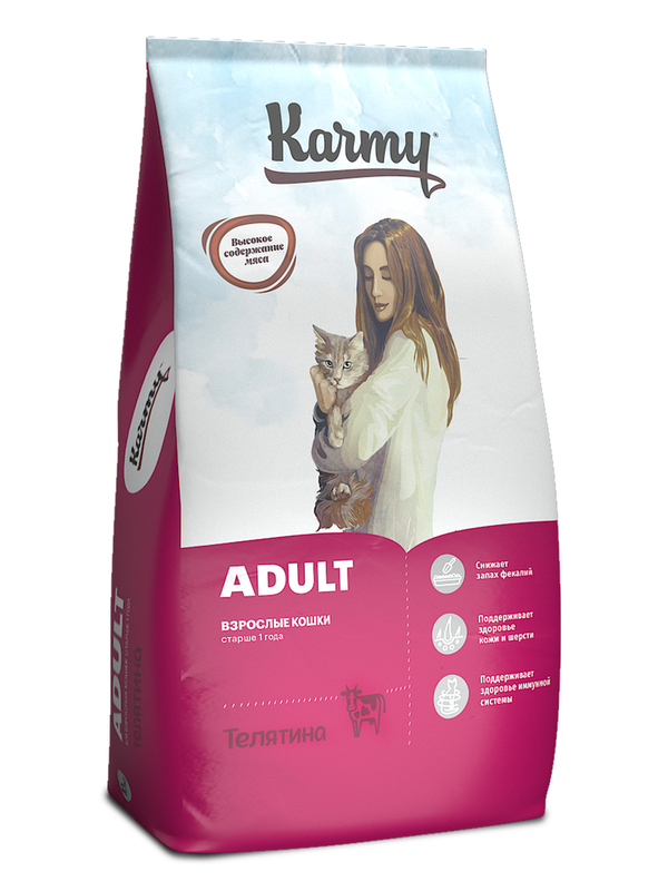 KARMY Эдалт Телятина 400 г (24)