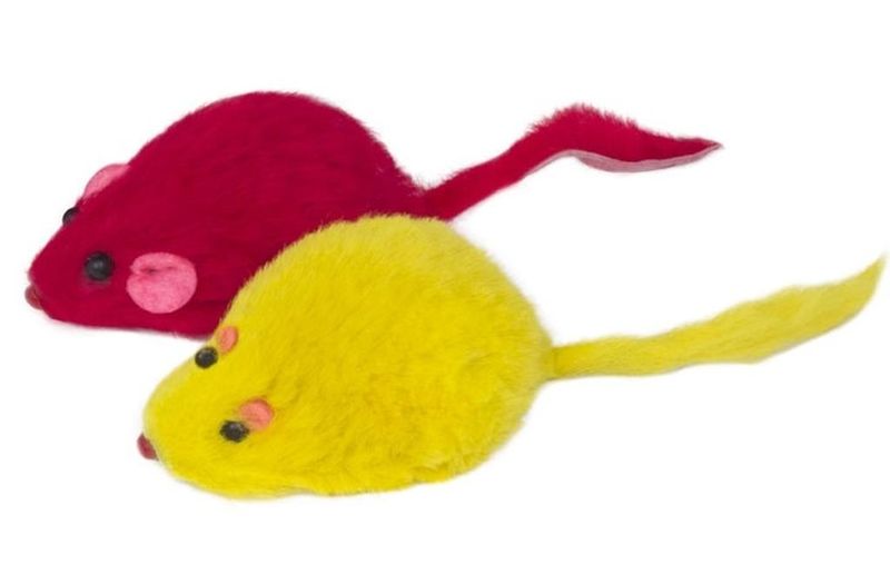 Мышь цветная 70-75 мм