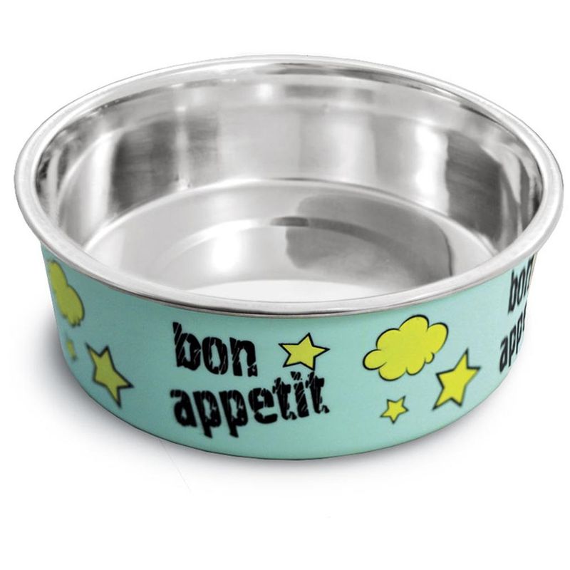 Миска металлическая на резинке "Bon Appetit" 250 мл