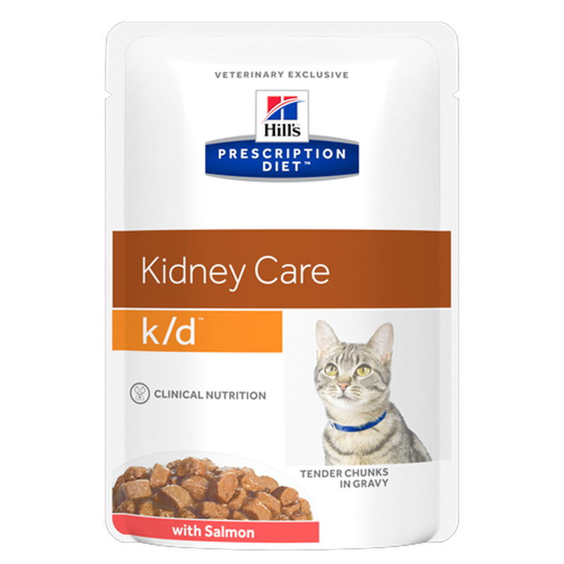 Prescription Diet™ k/d™ Feline Tender Chunks in Gravy with Salmon 85 гр