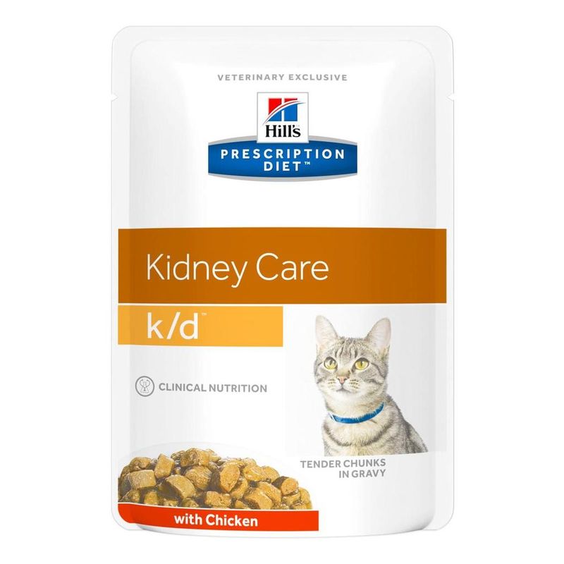 Hills Prescription Diet™ k/d™ Feline Tender Chunks in Gravy with Chicken 85 гр