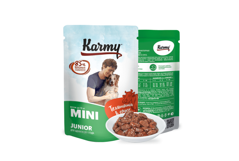 Karmy Mini Junior Veal 6 х 80 гр