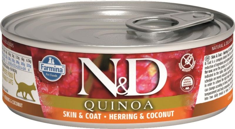 Cat Quinoa Wet Herring & Coconut 80 гр