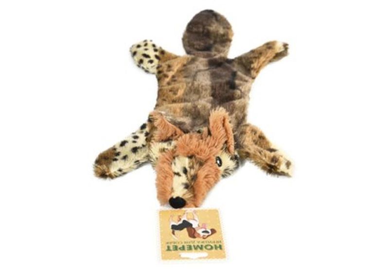 Игрушка д/собак волк с пищалкой и шуршащим эффектом плюшевый 60*22,5 см