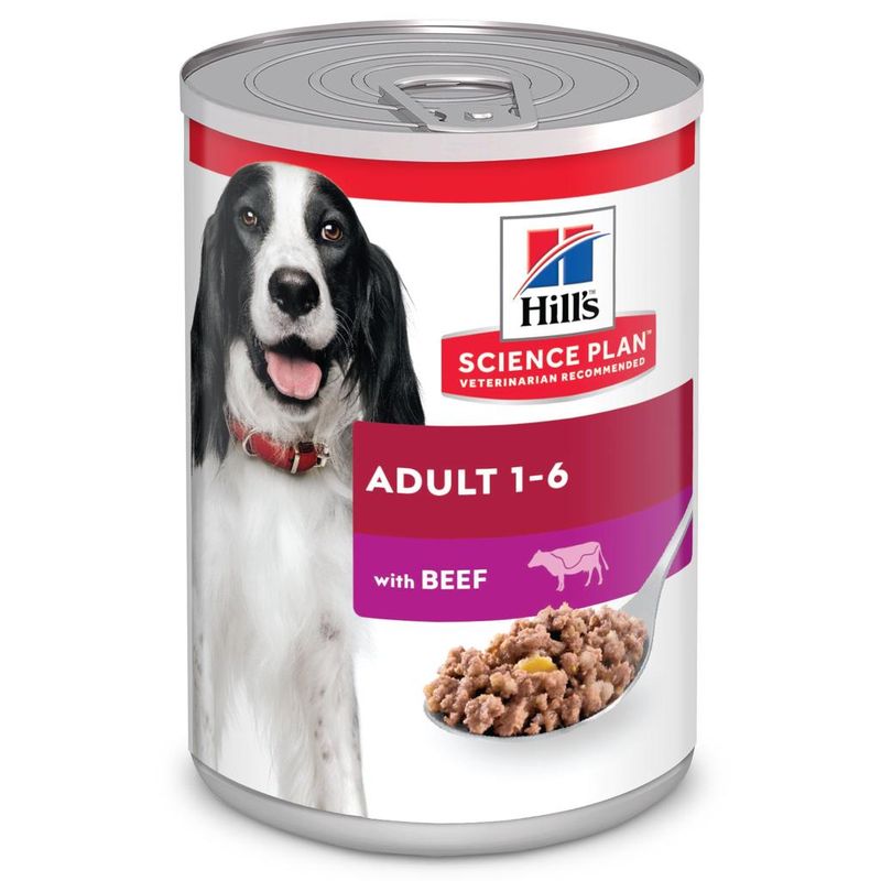 Hills Science Plan™ Canine Adult with Beef Canned 370 гр