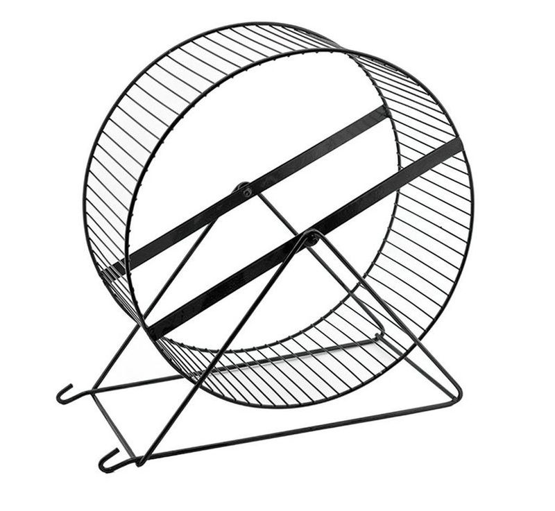 Дарэлл, колесо металлическое для грызунов (перекладины) d 14 см