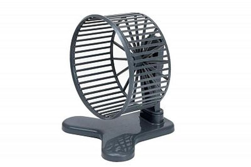 HOMEPET Колесо д/грызунов на подставке D 9 см бирюзовое