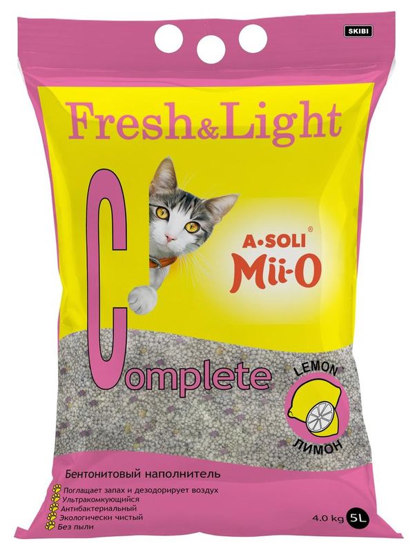 A-Soli FRESH&LIGHT Complete 4 кг (5,6 л)