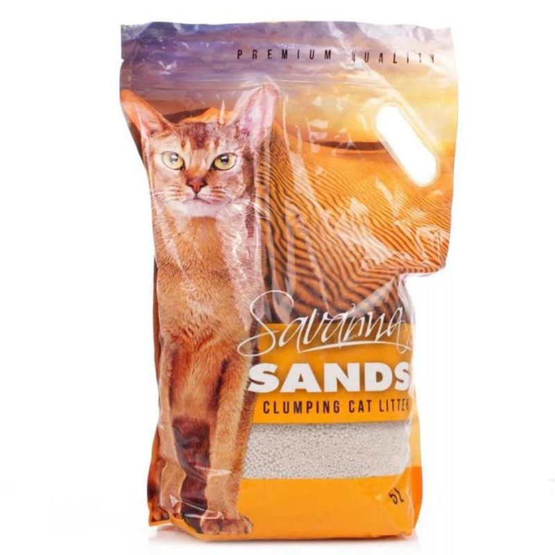 Sands, комкующийся наполнитель без запаха 5 л / 3,8 кг