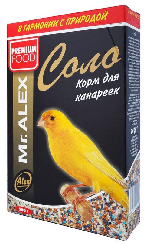 Корм для канареек "Соло" 500 гр