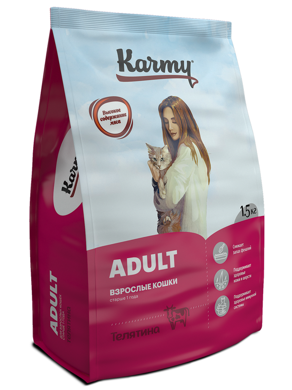 KARMY Эдалт Телятина 400 г (24)