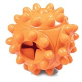 Игрушка для собак "Мяч-космос" цельнолитая резина 7 см