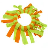 Сибирский Пёс Игрушка для собаки СуперКольцо "СОЛНЫШКО" МИНИ, жёлто-зеленое