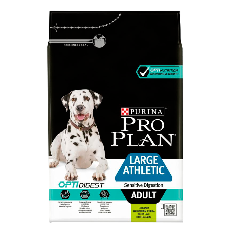 Purina Pro Plan Dog Large Athletic Adult Sensitive Digestion OPTIDIGEST 3 кг