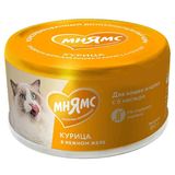 На каждый день Влажный дополнительный корм для кошек и котят старше 6 месяцев "курица в нежном желе" 80 гр