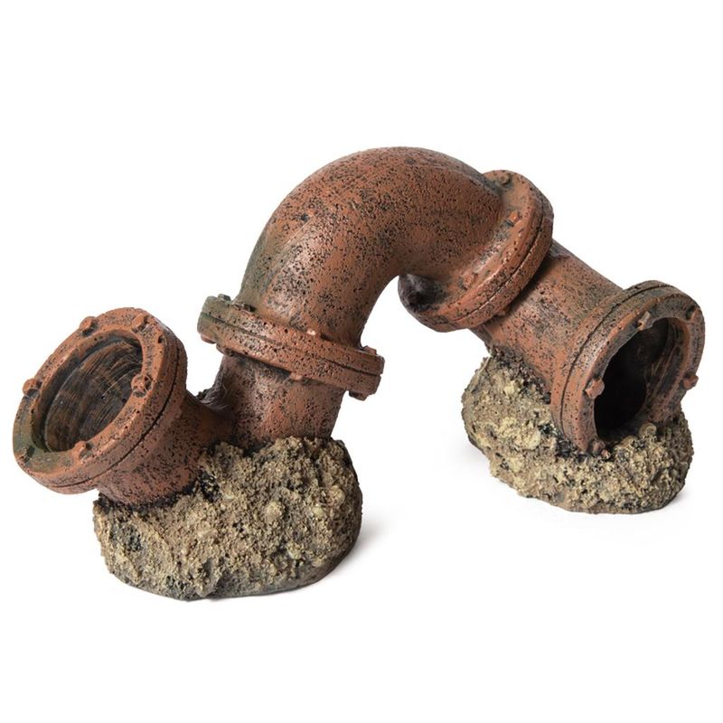 Грот "Труба изогнутая" серия "Стимпанк" 130*63*65 мм