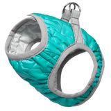 Шлейка-жилетка мягкая утепленная, бирюзовая S 