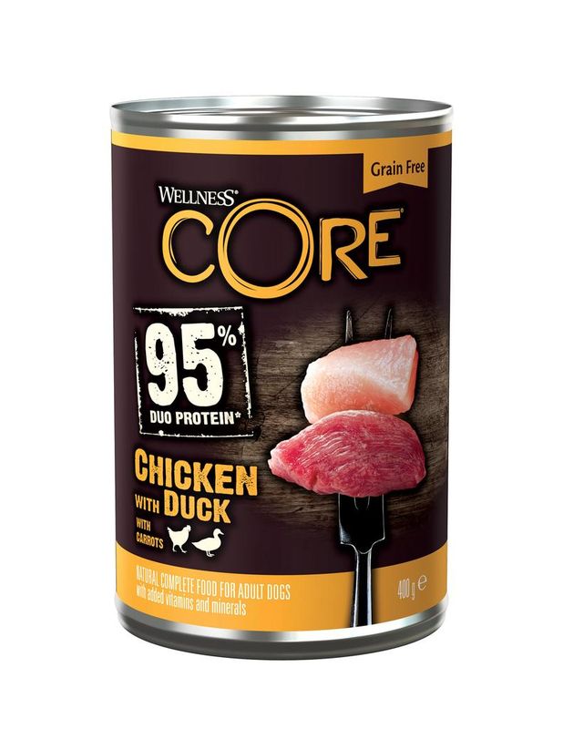 CORE 95 Chicken, Duck & Carrot 400 гр