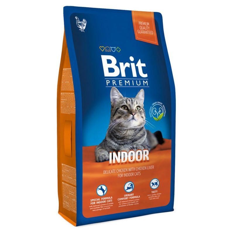 Brit Premium Cat Indoor 400 гр