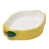 Миска керамическая для мелких животных "Лимон" 0,1 л