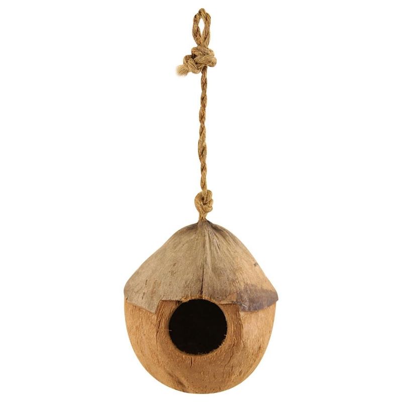 Домик для птиц из кокоса 10 - 13 см