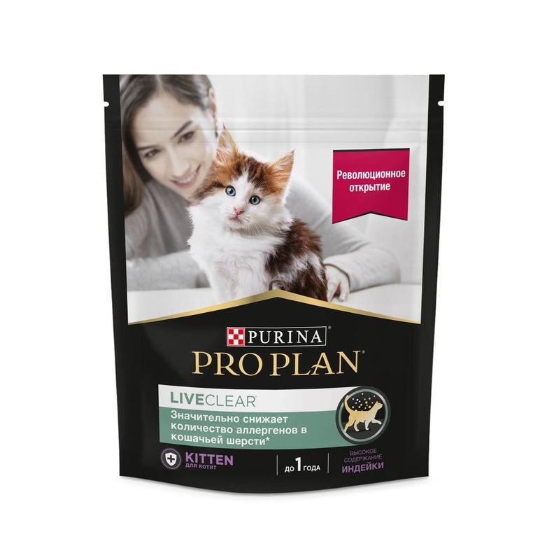 Purina Pro Plan Kitten LiveClear 400 гр