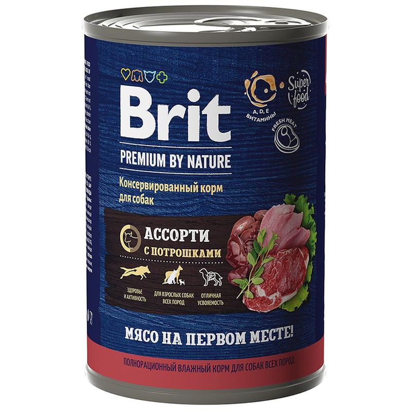 Brit Premium by Nature Adult Meat 410 гр