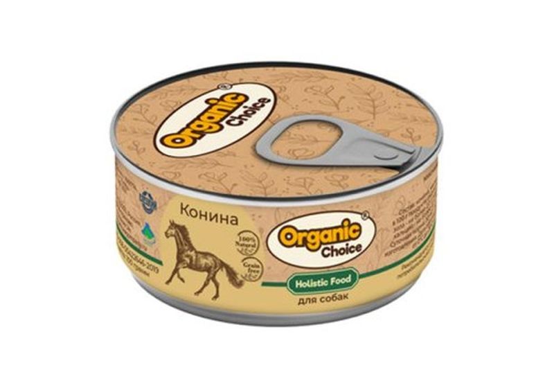 Консервы д/собак конина 100 гр