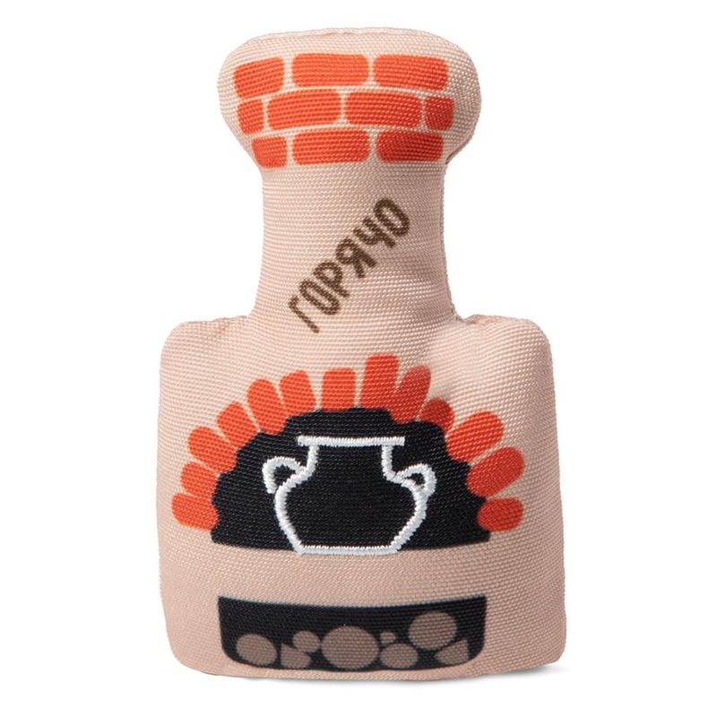 Игрушка для кошек "Печка" мягкая 10 см