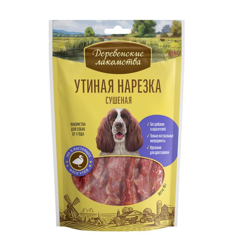 Утиная нарезка сушеная 90 гр