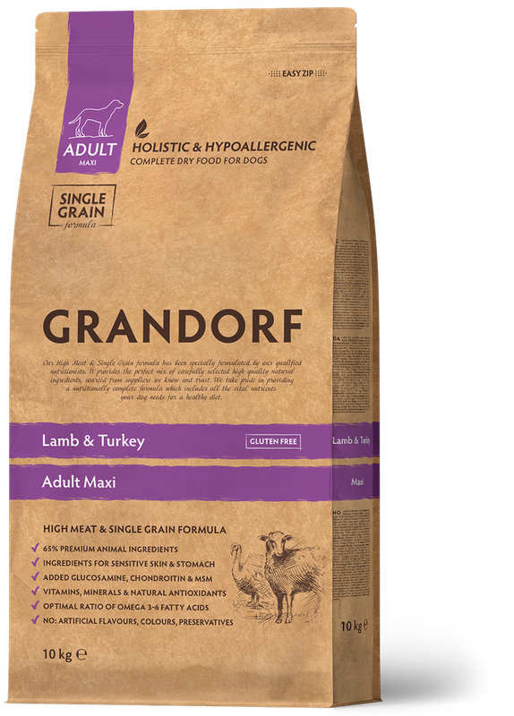 Adult Maxi Lamb & Turkey 10 кг