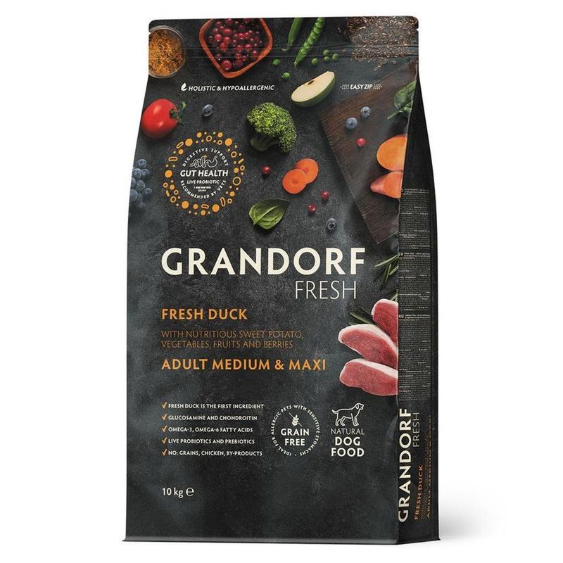 Med&Maxi Duck&Sweet Potato 10 кг