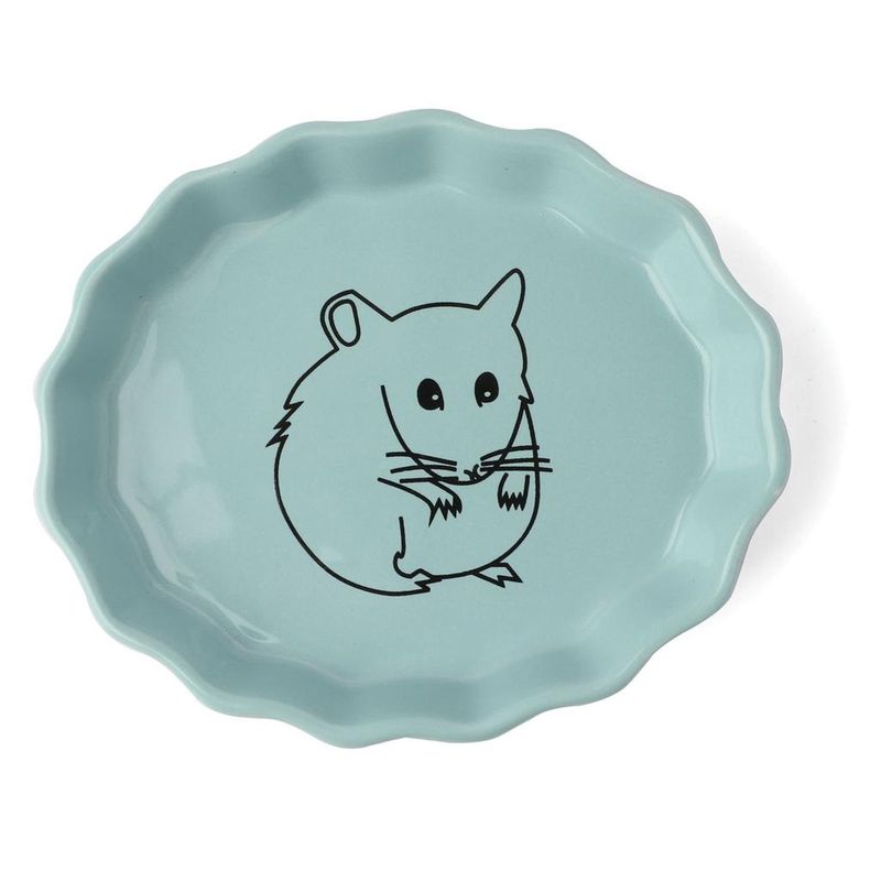 Миска керамическая для мелких животных "Хомка" 55 мл