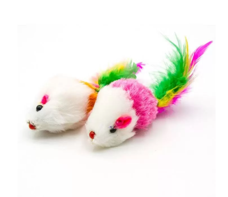 Игрушка для кошки "Мышь плюшевая" (1 шт)