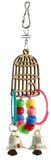 Игрушка для птиц "Золотая клетка" 160*55 мм