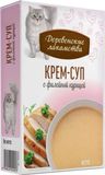 Крем-суп с филейной курицей пауч 35 гр х 4 шт