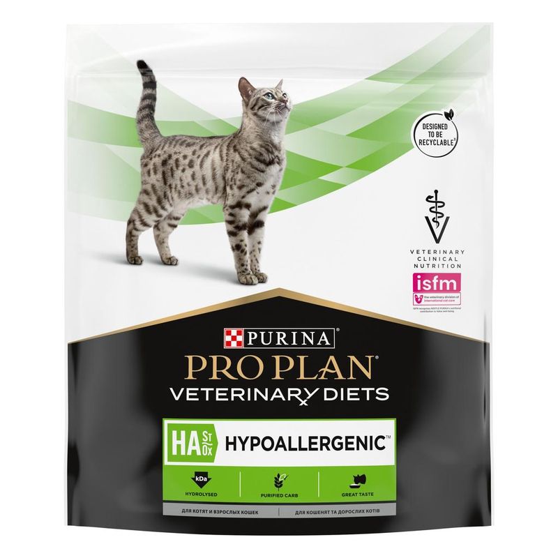 Purina Pro Plan Veterinary Diets HA Hypoallergenic for Cat 1,3 кг