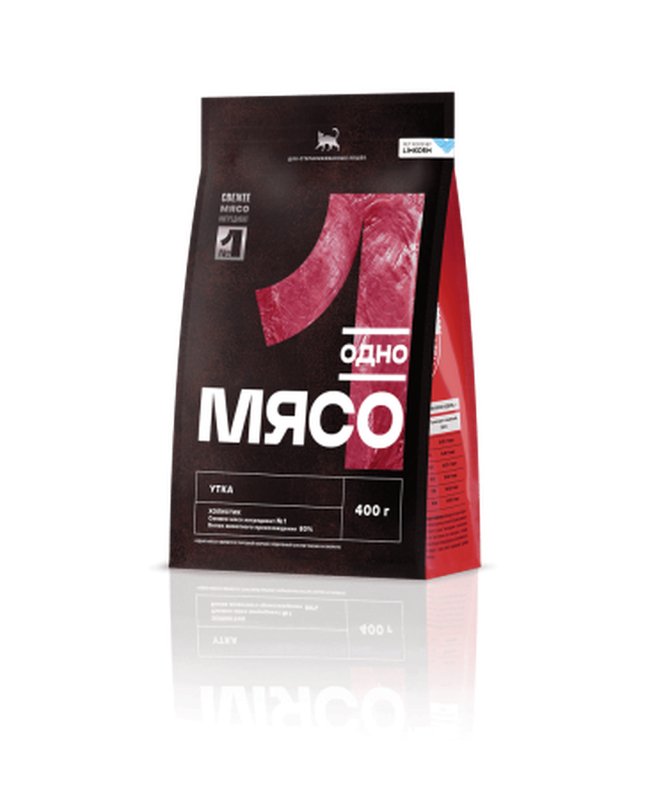 Сухой корм для стерилизованных кошек с мясом утки 400 гр