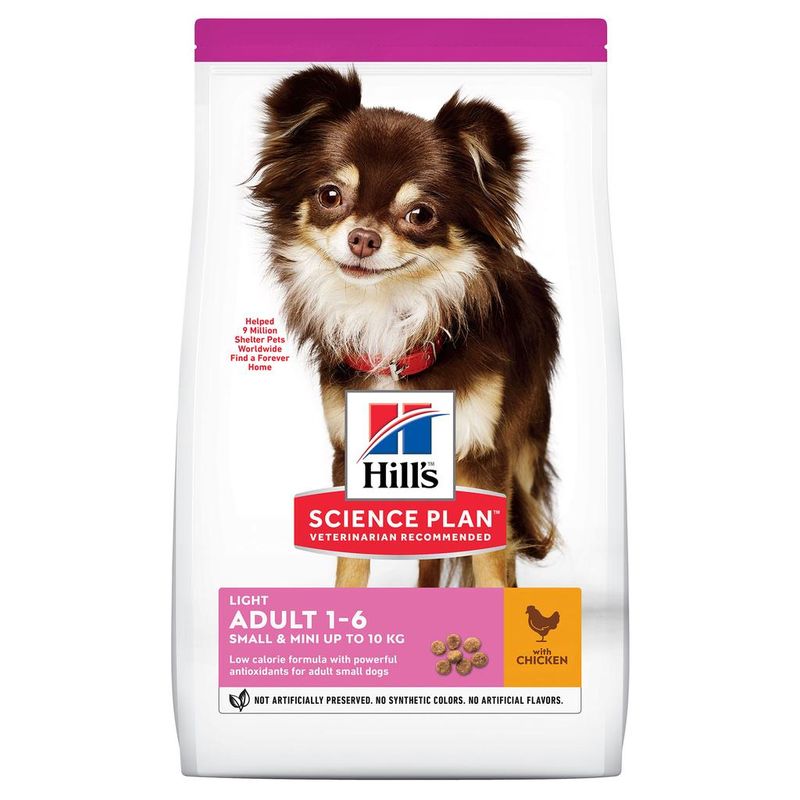 Hills Science Plan™ Canine Adult Small & Mini Light 1,5 кг