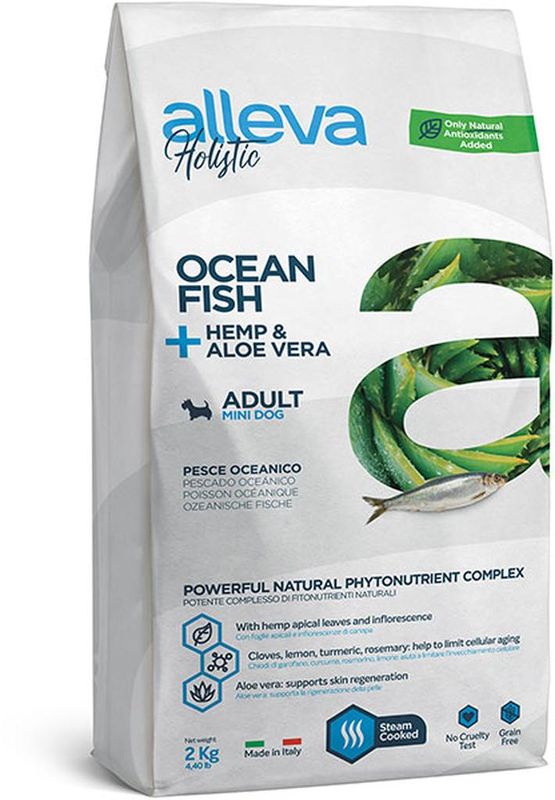 Holistic Ocean Fish + Hemp & Aloe vera Mini 2 кг