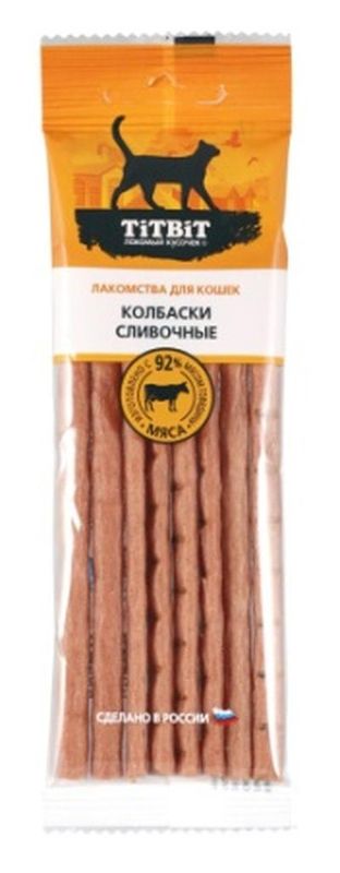 Золотая коллекция, Колбаски Сливочные для кошек 30 гр