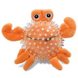 Игрушка для собак мягкая "Краб в броне" d 9 / 14 см