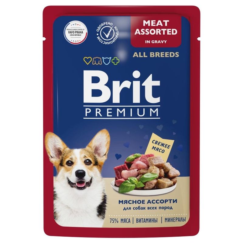 All Breeds Adult Meat Assorted in gravy 85 гр