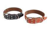 Ошейник №45 с подкладом не украшенный обхват 54-71 см