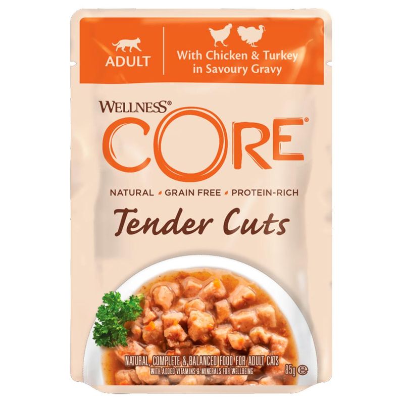 CORE Tender Cuts Chicken & Turkey 85 гр
