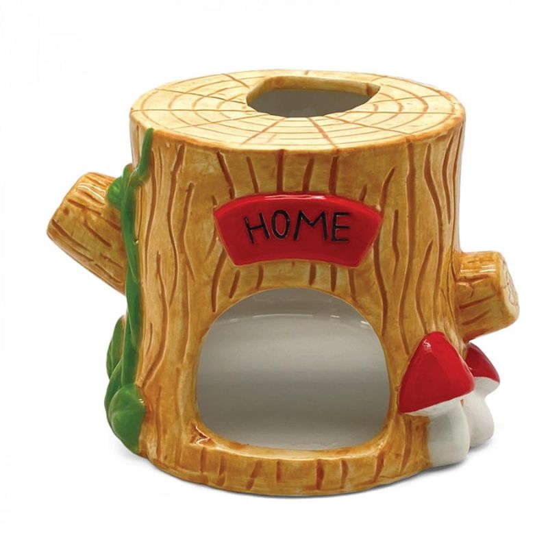 Домик для мелких животных керамический "Пенёк" 125*100*85 мм