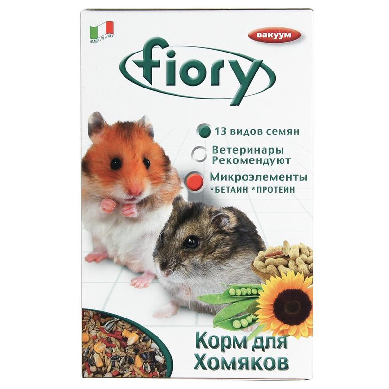Fiory Superpremium Hamsters Criceti 400 гр